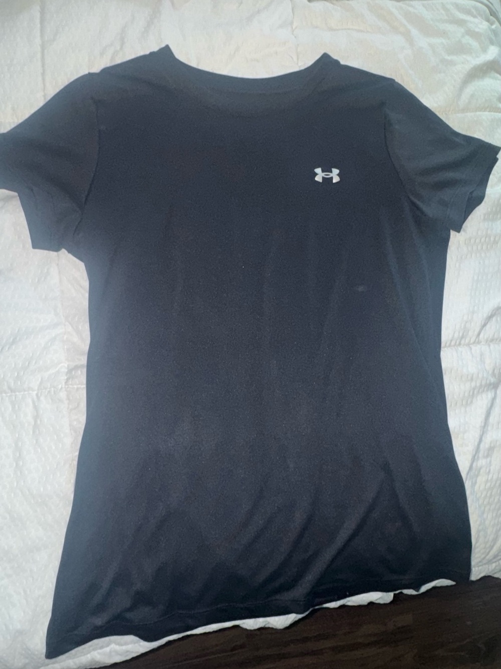 Under Armour Black Short-Sleeve Women's Performance Tee
